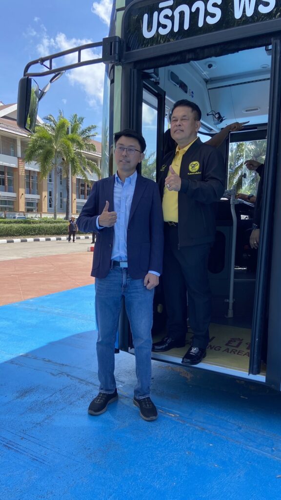"อบจ.สงขลา"ทดลองรถ EV Bus! เพิ่มคุณภาพชีวิต-ลดมลพิษทางอากาศ 5 IMG 3558