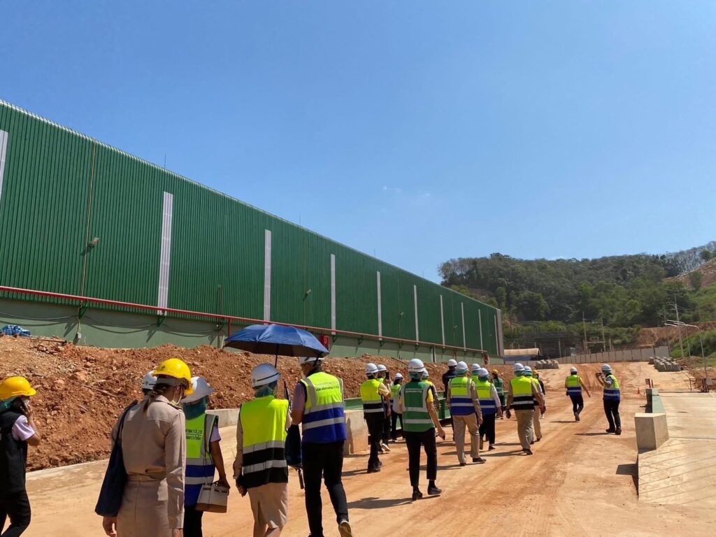 โรงไฟฟ้าขยะบ้านพรุคืบหน้า80% คาดเปิดเดินเครื่องได้ปลายปี 2568 5 IMG 3605