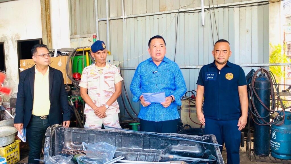 ‘นอ.หาดใหญ่”สั่งตรวจเข้มข้นรับซื้อของเก่า“ร้านค้า-ซาเล้ง” 5 S 111026189