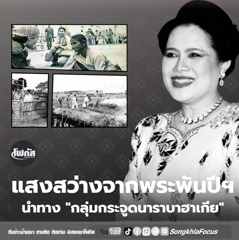 แสงสว่างจากพระพันปีฯนำทาง "กลุ่มกระจูดนาราบาฮาเกีย" 6 Screenshot 2025 10 25 161858