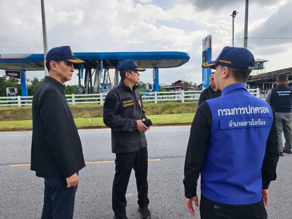 ผู้ว่าฯนราธิวาสสั่งคุมเข้ม! เหตุบึ้ม5ปั๊มเสียหายกว่า50ล้าน 2 IMG 2753