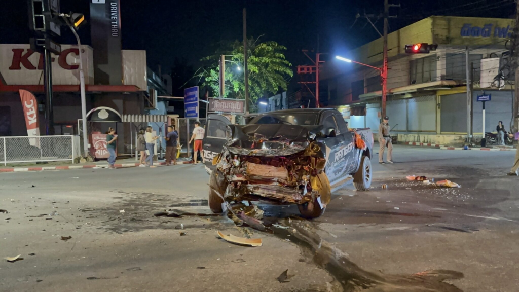 GPSพาหลงพุ่งชนกลางดึก รถพลิกตะแคงเจ็บระนาว9ชีวิต 2 image 77