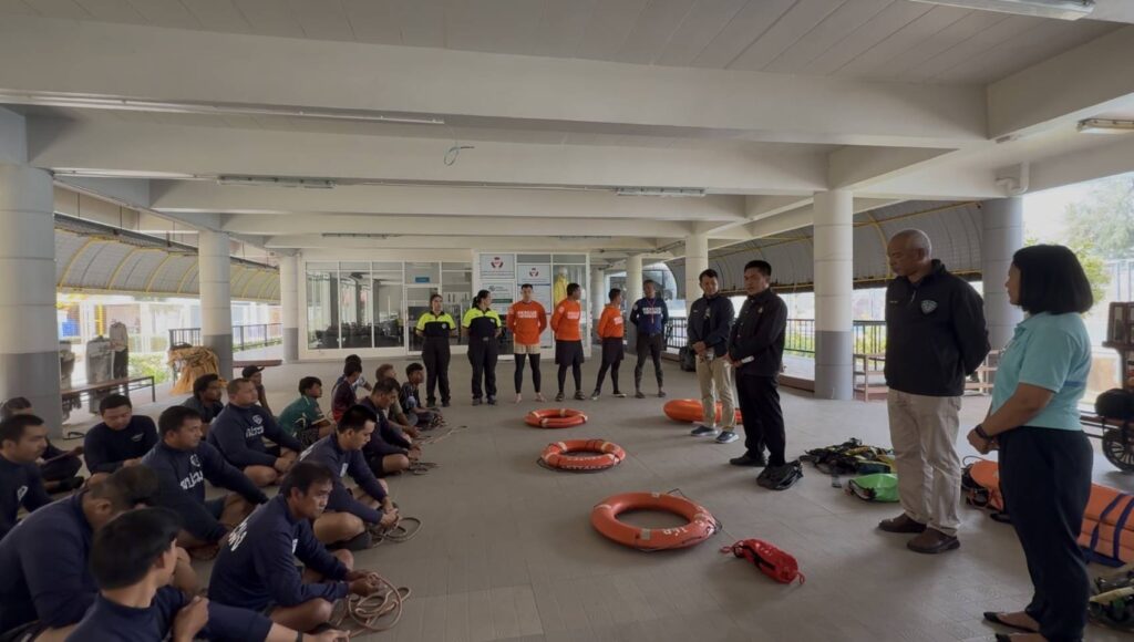 ปตท.สผ.อีดี อบรม Sea Safe & Lifeguard สุราษฎร์ฯ 5 77456 0