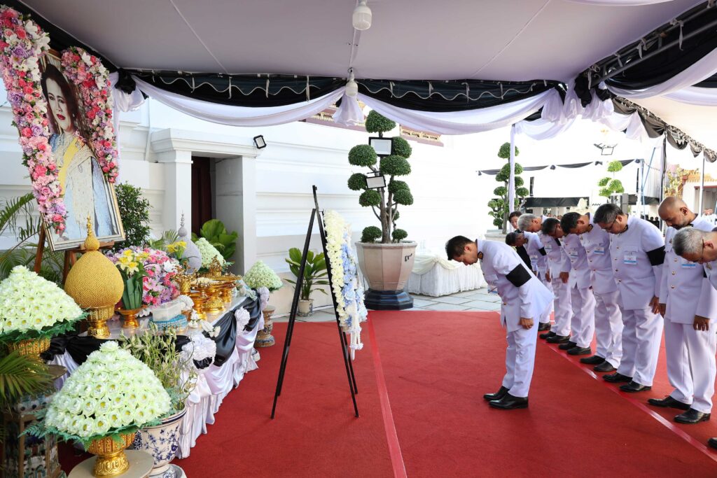 SPRC และเชฟรอน น้อมถวายความอาลัย ร่วมเจ้าภาพพระพิธีธรรม 2 SPRC 02 0